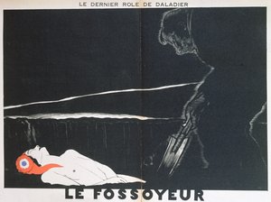 Le Fossoyeur, caricature d